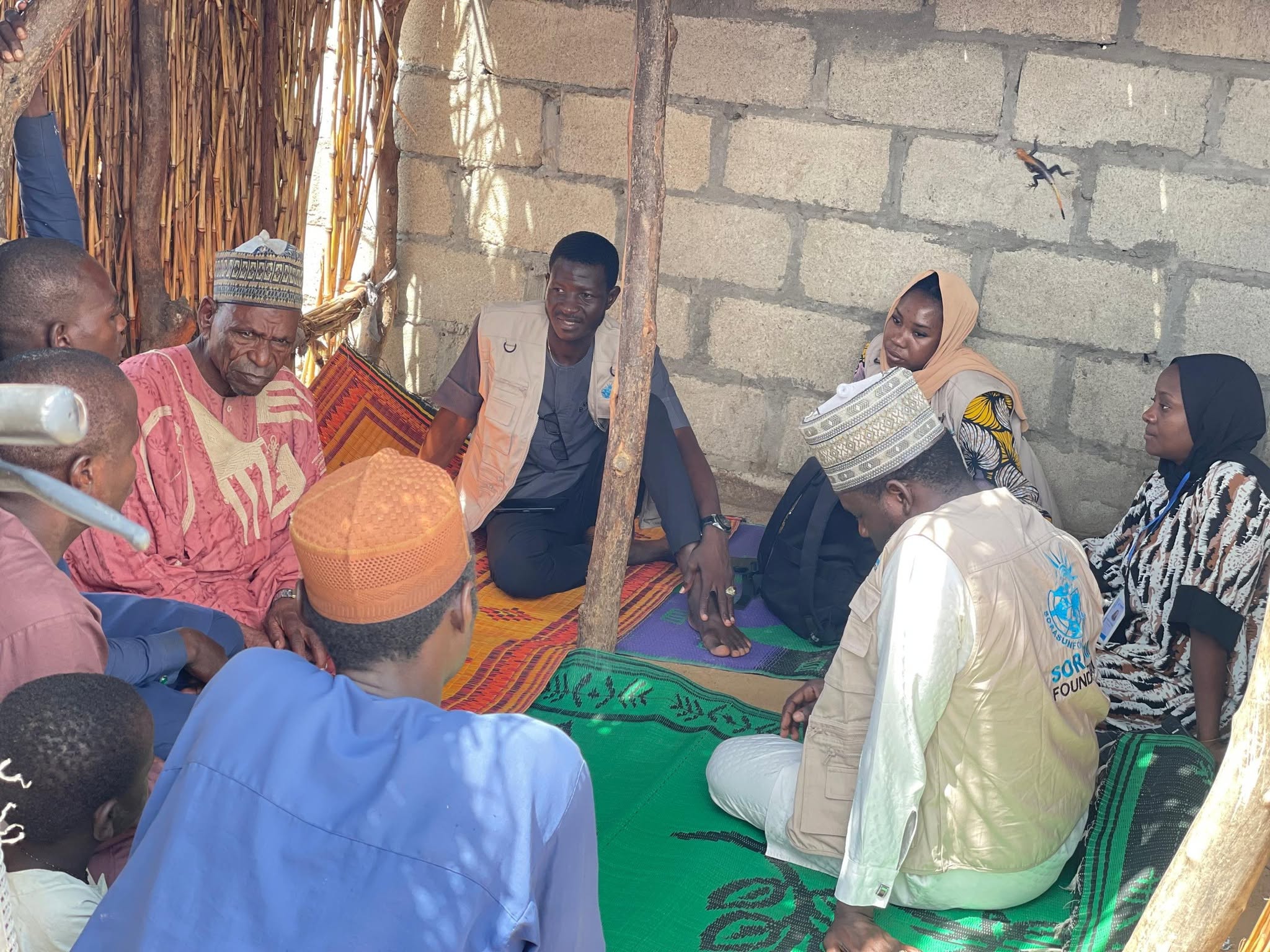 Community dialogue session