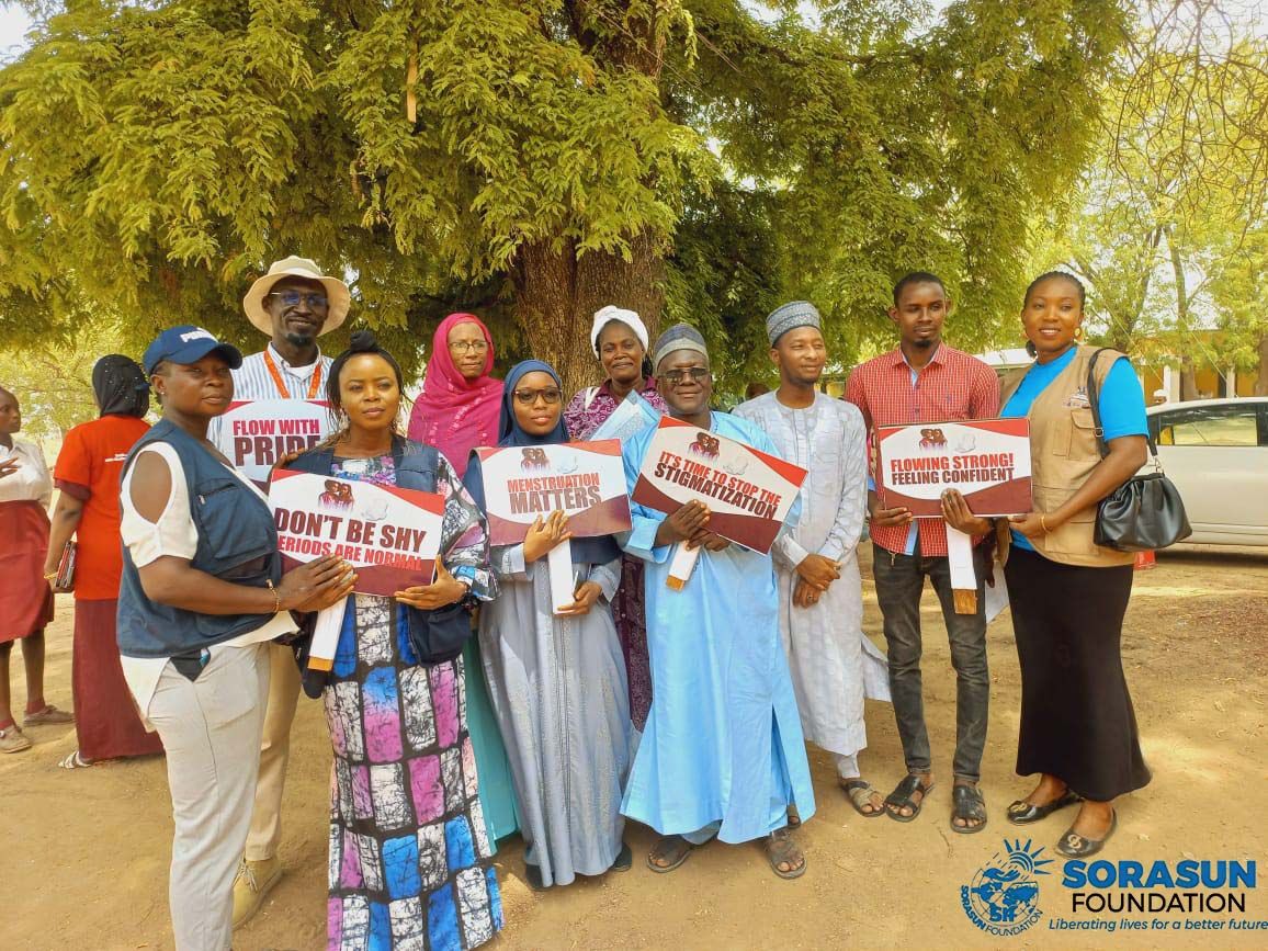 Sorasun Foundation menstrual hygiene management and protection awareness session