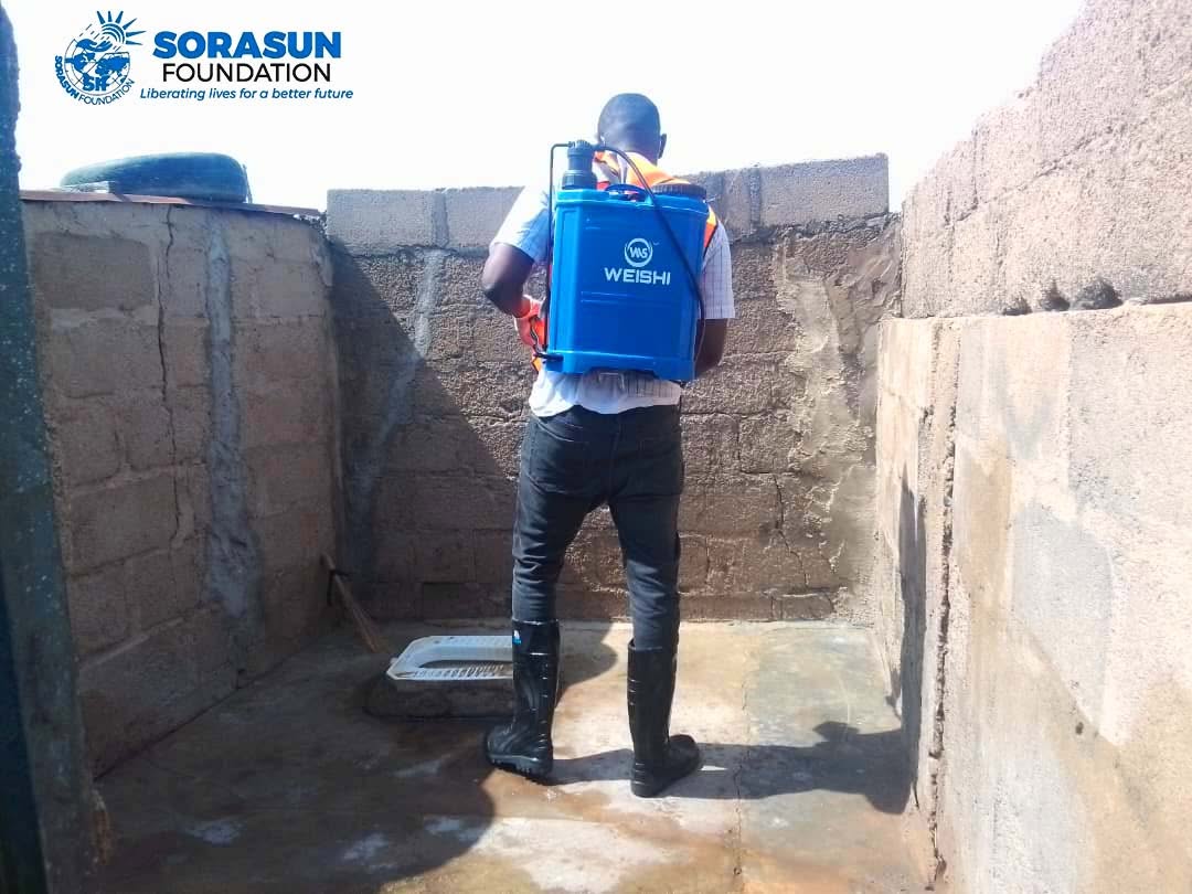WASH sanitation and disinfection exercise